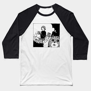 Dorohedoro Kikurage and Ebisu Light Baseball T-Shirt